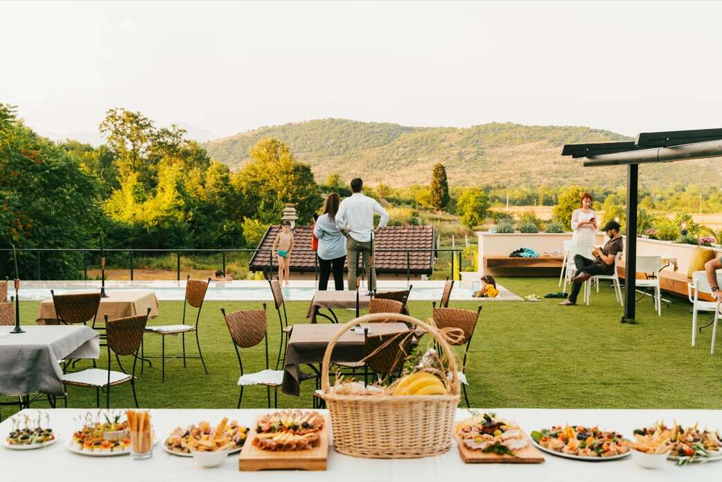 Event space in winery in Montenegro Sarap winery