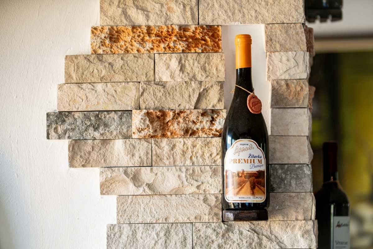 Authentic Žilavka wine at Delić Winery Herceg Nov