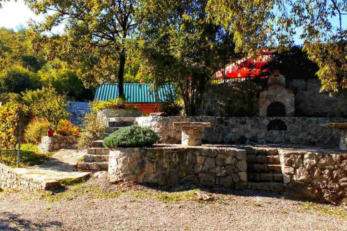 Exterior view of winery Mrkan