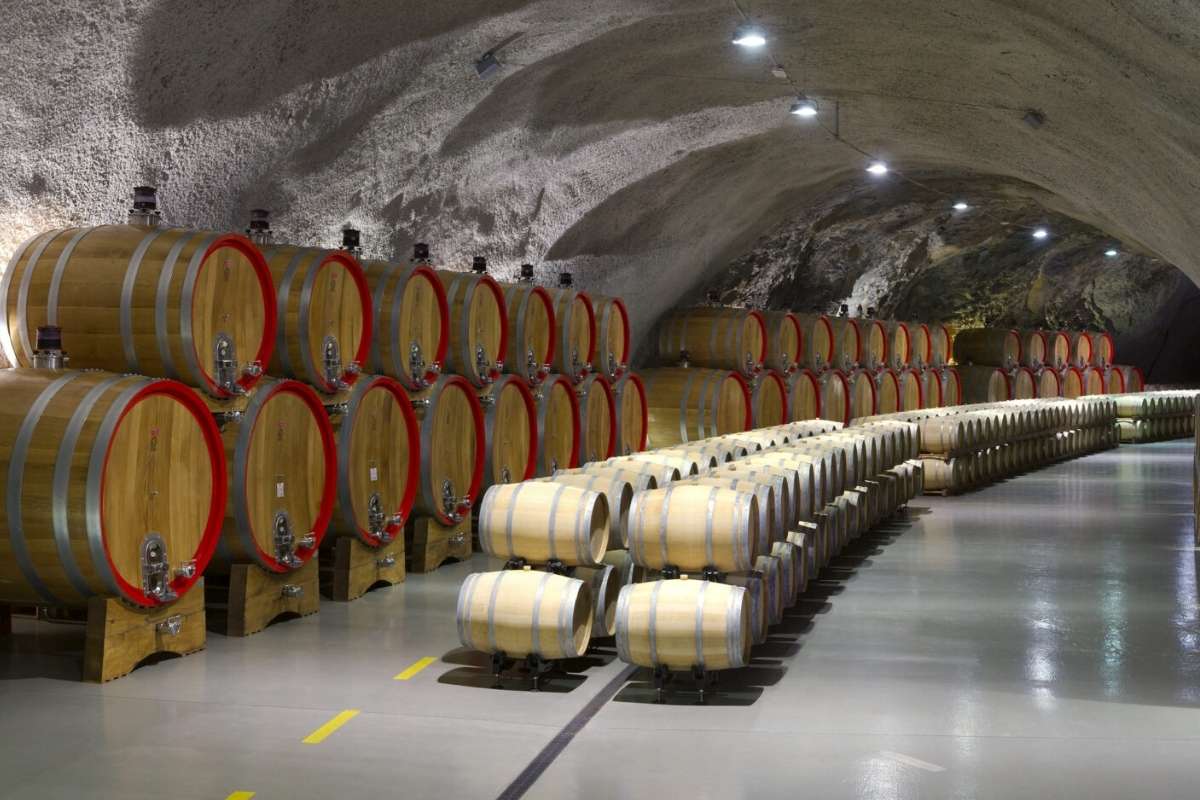 Historic wine cellar Šipčanik at Plantaže winery near Podgorica