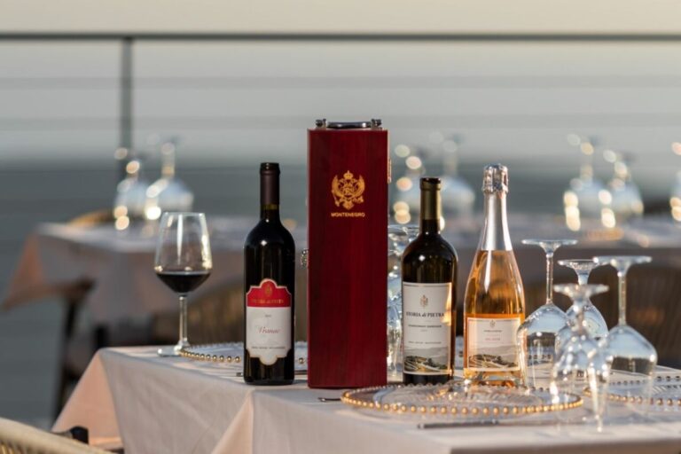 Montenegrin coastal wine experience Storia di Pietra wine tasting