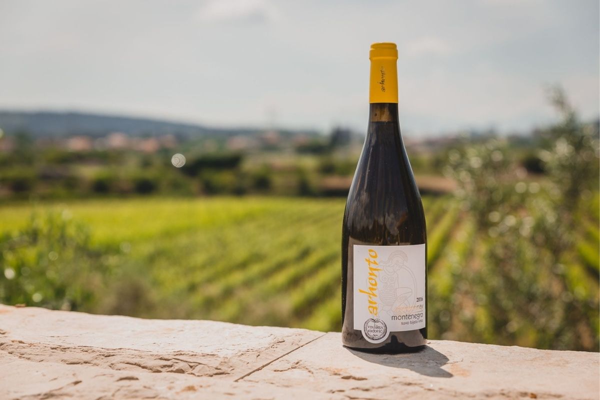 Arhotno Krgović Chardonnay from Montenegrin winery