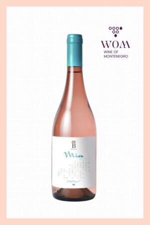 Brajovic Mia rose wine by winery Brajović Montenegro