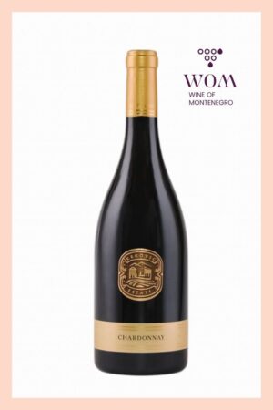 Keković Chardonnay 0.75L – elegant white wine with aromas of peach, pear, and citrus. Fresh, balanced, and full-bodied. Pairs beautifully with seafood, salads, and light pasta dishes.