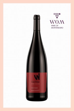 Cine Wine Vukčević Summer Romance 2019 – A dry red wine from Montenegro, featuring a blend of Cabernet Sauvignon, Sangiovese, Syrah, and Vranac. Aromas of red fruit and floral notes. Pairs well with light meals and summer gatherings.