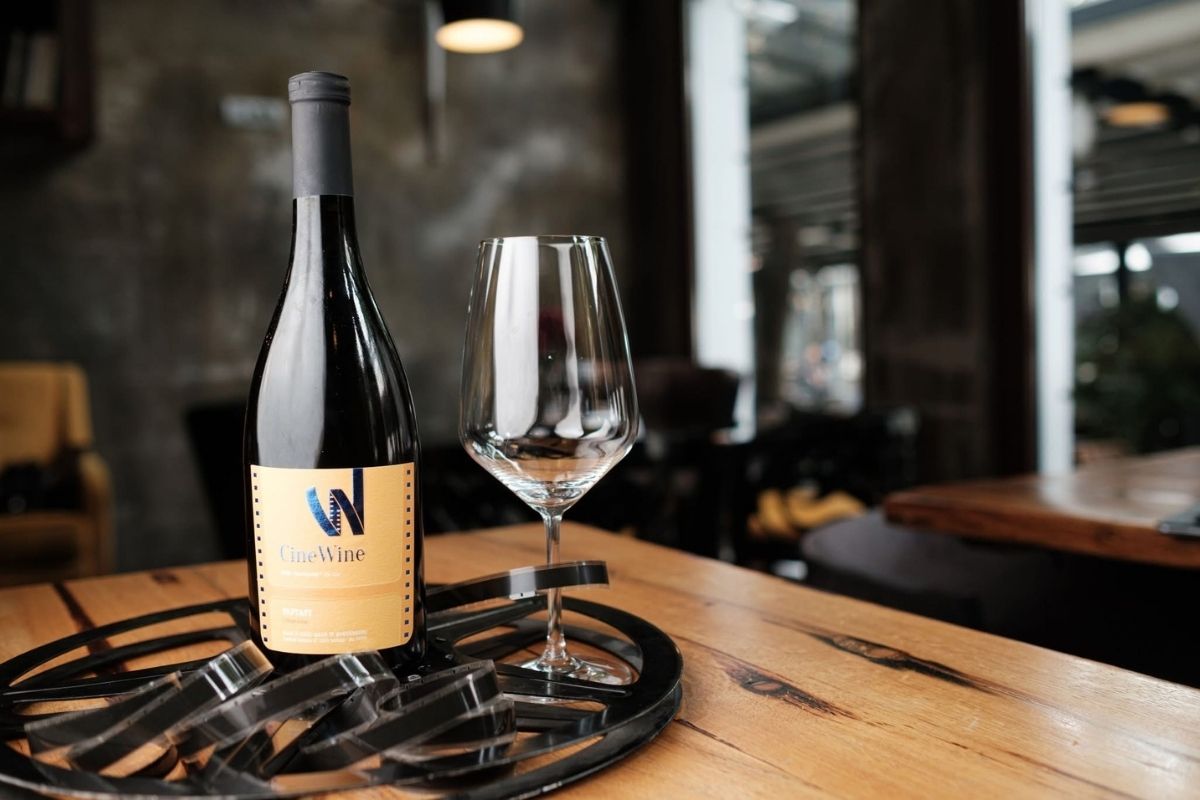 Glass of white wine Fantasy from Cine Wine Vukčević