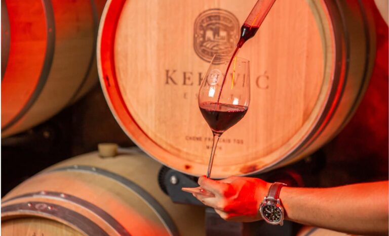 Kekovic wine tasting