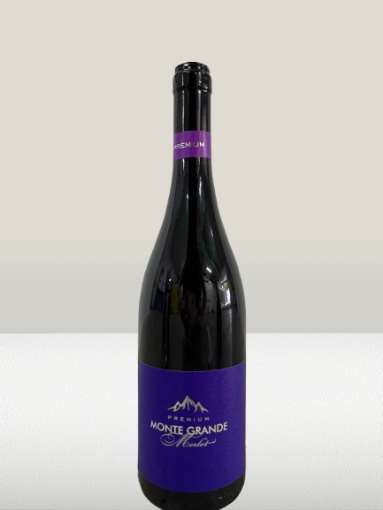 Merlot wine Monte Grande winery