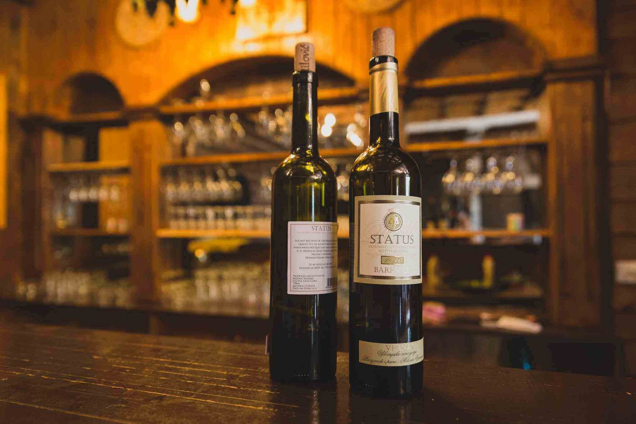 Status wine Milovic Winery