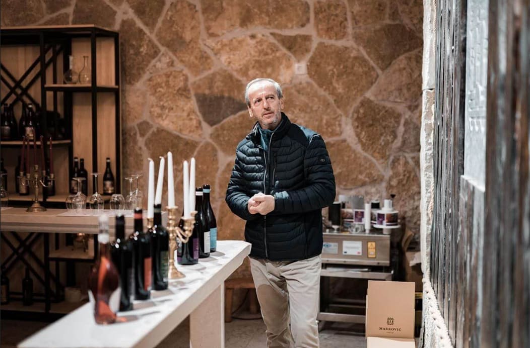 Owner of Markovic winery