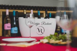 Wine tasting at Rackovic winery