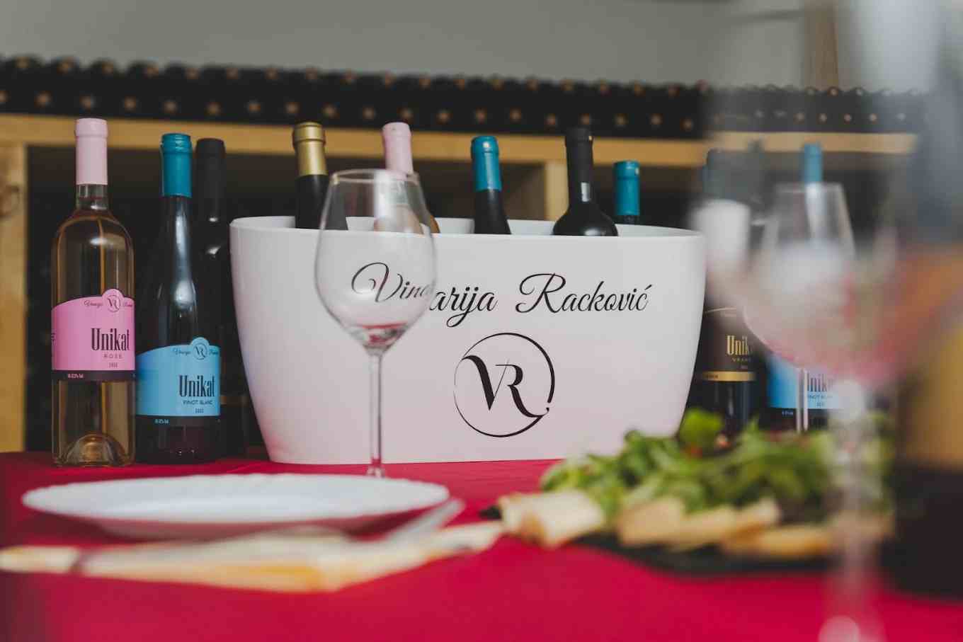 Wine tasting at Rackovic winery