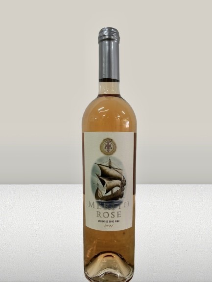 Winery milovic merito rose wine