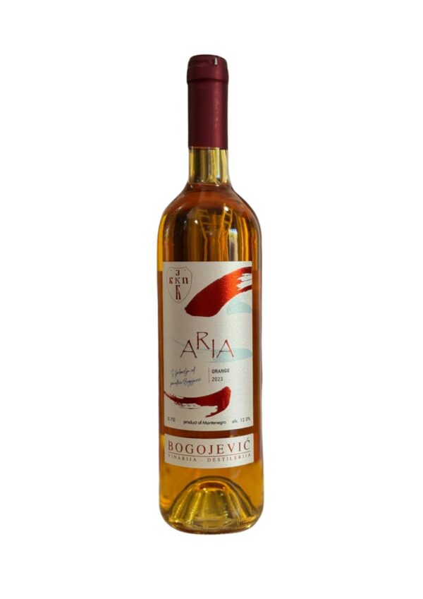 Aria Orange vino Crna Gora Bogojevic vinarija