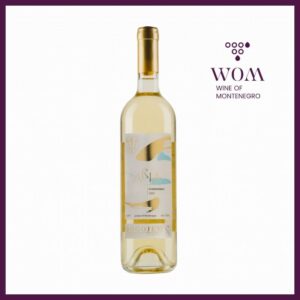 White wine Aria Chardonnay from Bogojević winery Montenegro