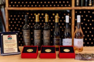 Wines of Ćetković winery in Podgorica